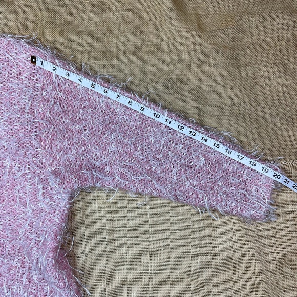 Jacque & KoKo Sweater 14 16 L XL Pink Cardigan - Picture 7 of 8